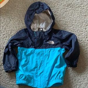 North face rain coat